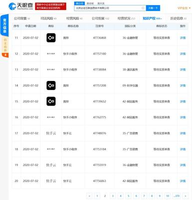 快手布局小程序生態(tài)，關(guān)聯(lián)公司注冊(cè)“快手小程序”商標(biāo)